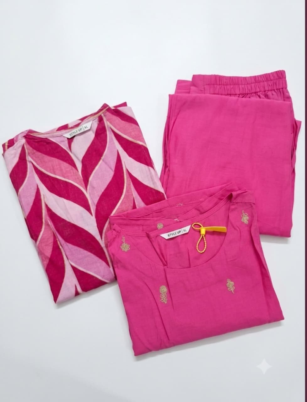 3 piece Co-ord set with long Shrug