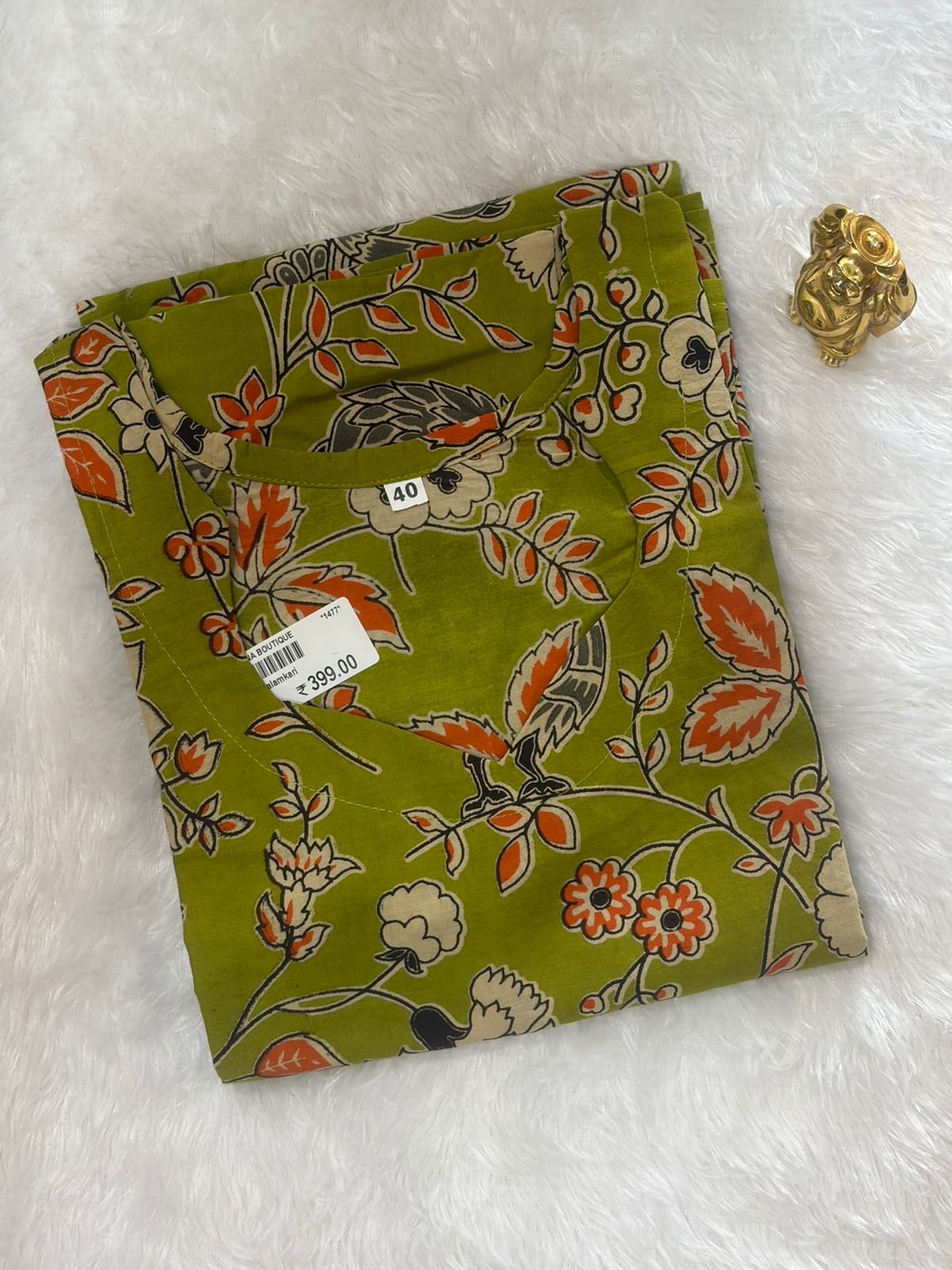 Kalamkari Kurti - 0136