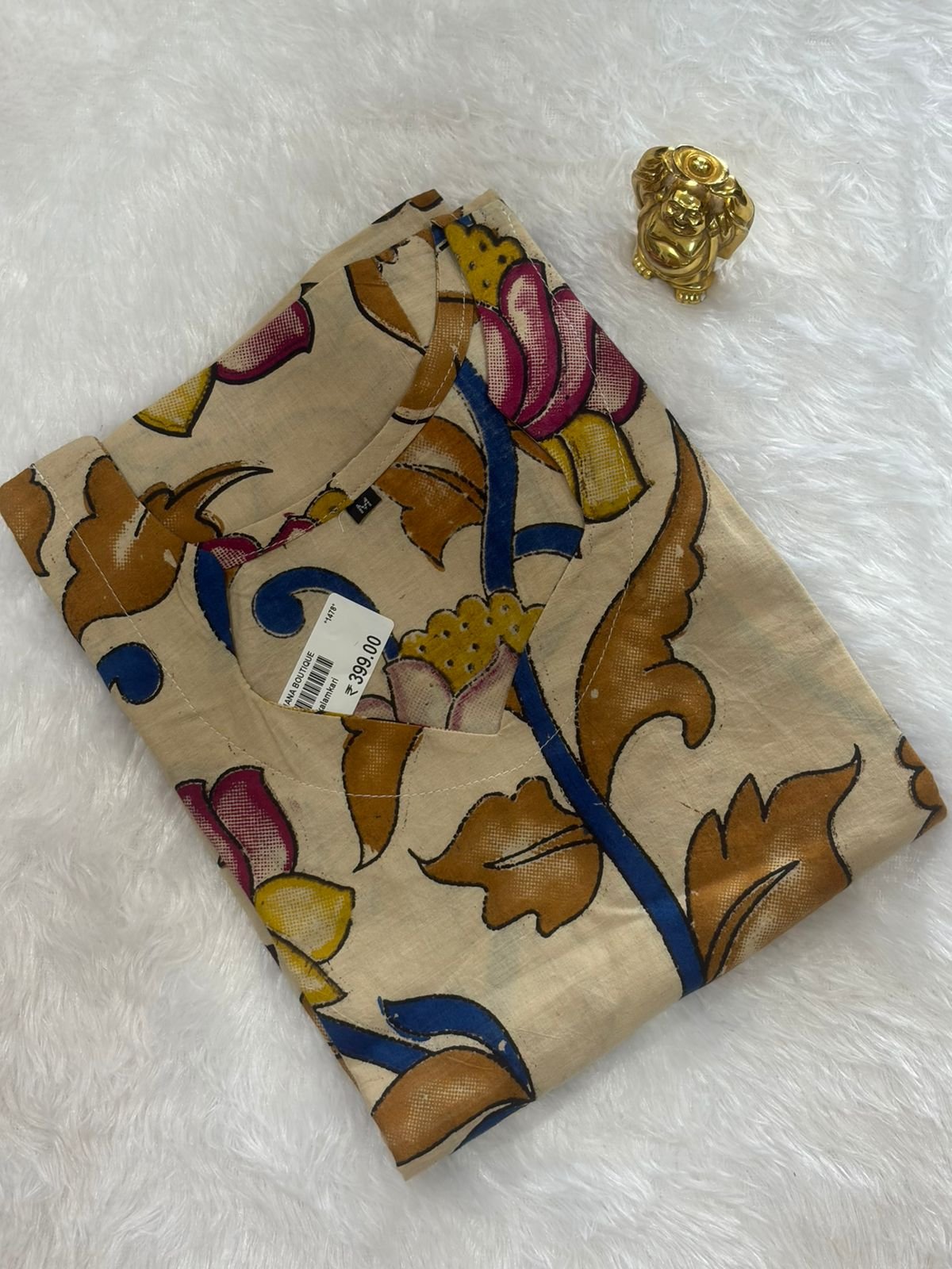 Kalamkari Kurti - 0130