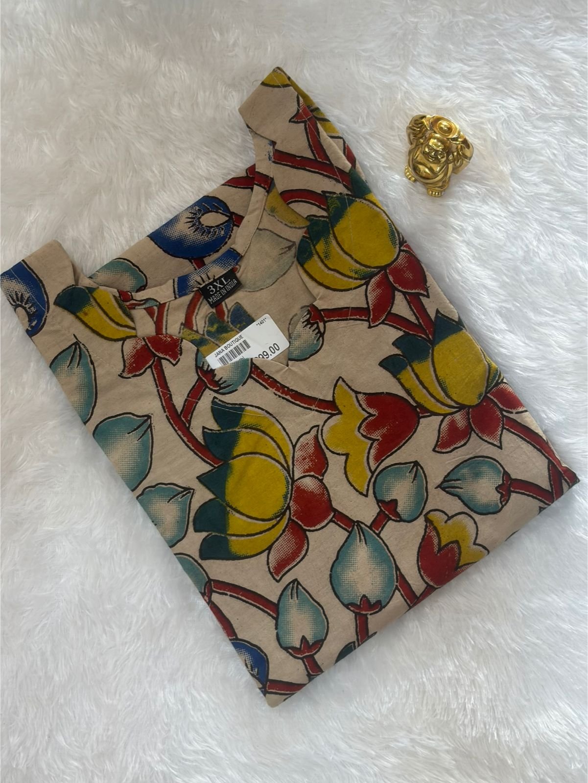 Kalamkari Kurti - 0148