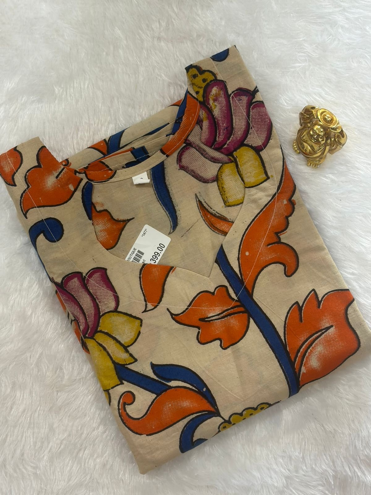 Kalamkari Kurti - 0122