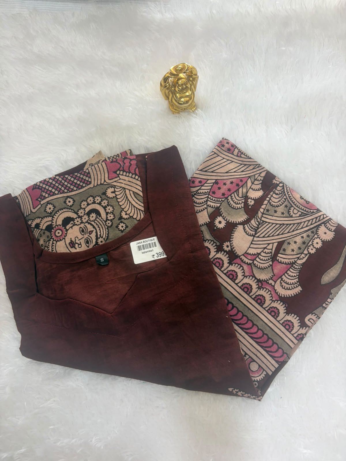 Kalamkari Kurti - 0323